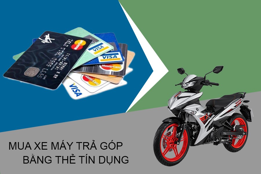 Hình thức mua xe máy bằng thẻ tín dụng được nhiều người đánh giá là tiện lợi