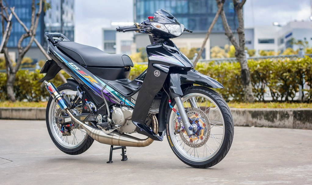 Cực khủng Yamaha Z125 Yaz lên đồ chơi hàng trăm triệu của biker miền Tây   Motosaigon