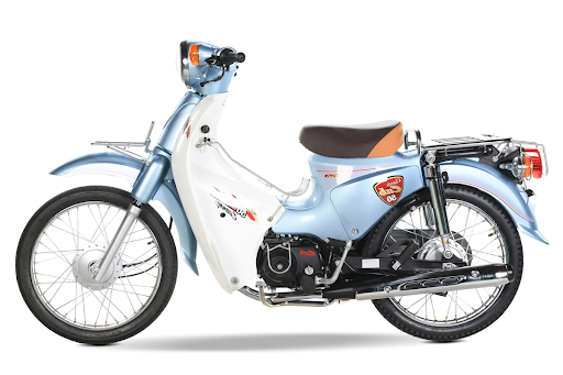 Xe Cub 50cc Honda Little Màu Xanh Ngọc  Cam Kết CHính Hãng