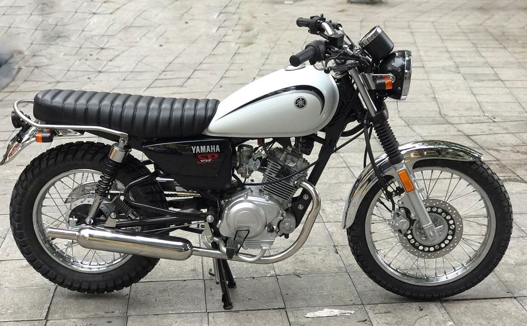 Thợ Hà Nội xuống đời classic bike Yamaha YB125SP  Hình 5  Lốp xe máy  Honda cb750 Xe ý tưởng